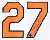 James McCann Signed Baltimore Orioles Jersey (Beckett) 2019 All Star Catcher