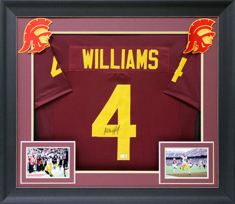 Mario Williams Authentic Signed Maroon Pro Style Framed Jersey BAS Witnessed