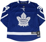 AUSTON MATTHEWS SIGNED TORONTO MAPLE LEAFS #34 BLUE JERSEY W/ PAPI INSC