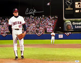 Charlie Sheen Signed 16x20 Major League Ricky Vaughn Photo PSA/DNA Hologram