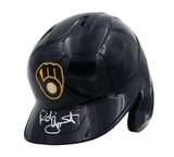 Robin Yount Signed Milwaukee Brewers Rawlings Replica Mach Pro MLB Helmet
