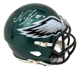 Nakobe Dean Signed Philadelphia Eagles Mini Speed Helmet PSA/DNA