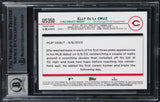 Reds Elly De La Cruz Signed 2024 Topps Update #US350 RC Card Auto 10! BAS Slab