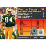 Sterling Sharpe Autographed/Signed 1994 Bowman #340 Trading Card Beckett 59200