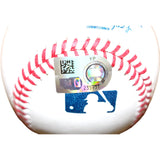 Max Scherzer Autographed/Signed Texas Rangers OML Baseball MLB 54526