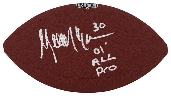 Mike Brown Signed Wilson Limited Full Size NFL Football w/All Pro (SCHWARTZ COA)