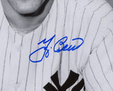 Yogi Berra Signed New York Yankees Unframed 8x10 Black & White Photo