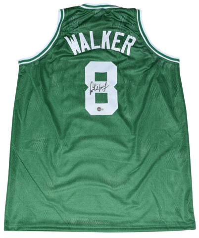 BOSTON CELTICS ANTOINE WALKER SIGNED #8 GREEN BASKETBALL JERSEY BECKETT