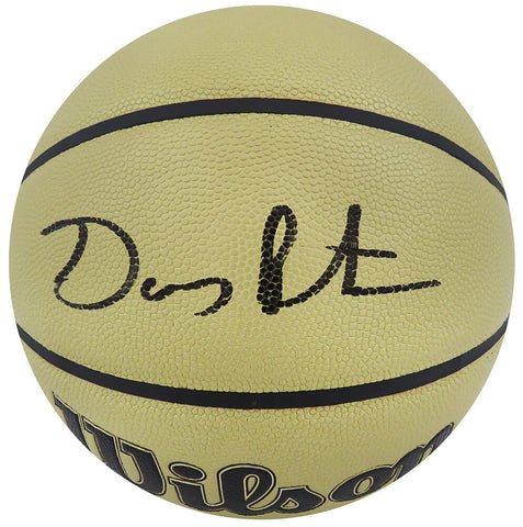 Gary Payton Signed Wilson Gold NBA Basketball - (SCHWARTZ COA)