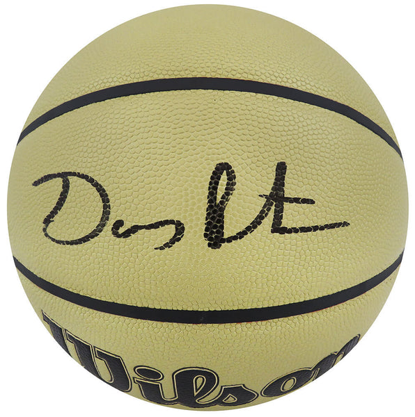 Gary Payton Signed Wilson Gold NBA Basketball - (SCHWARTZ COA)