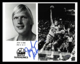 Jack Sikma Autographed Signed 8x10 Photo Seattle Supersonics MCS Holo #87436