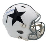Tony Dorsett Signed Dallas Cowboys Speed Full Size TB 1960-1963 NFL Helmet