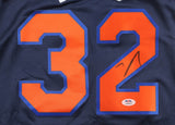 Karl-Anthony Towns Signed New York Knicks Nike Jersey (PSA) 2015 #1 Overall P00k
