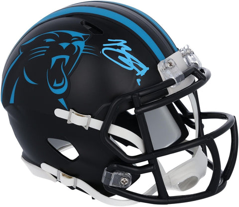 Bryce Young Carolina Panthers Signed Riddell 2022 Alternate Speed Mini Helmet