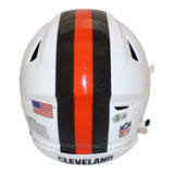Nick Chubb Signed Cleveland Browns Speedflex 23 Alt Helmet Beckett 44004