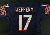 Alshon Jeffery Signed Chicago Bears Jersey (Schwartz COA) Eagles All Pro W.R.