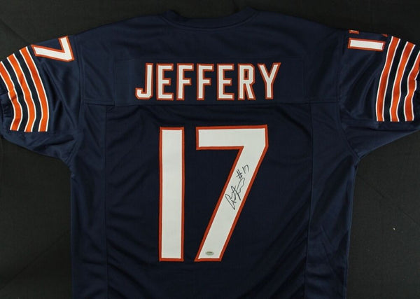 Alshon Jeffery Signed Chicago Bears Jersey (Schwartz COA) Eagles All Pro W.R.