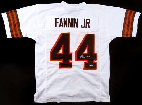 Harold Fannin Jr Signed Cleveland Browns Jersey (JSA) 2025 Draft Pick/ Tight End