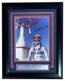 Scott Carpenter Signed Framed 8x10 NASA Project Mercury Photo BAS
