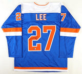 Anders Lee Signed New York Islanders Throwback Jersey (Beckett) Left Wing