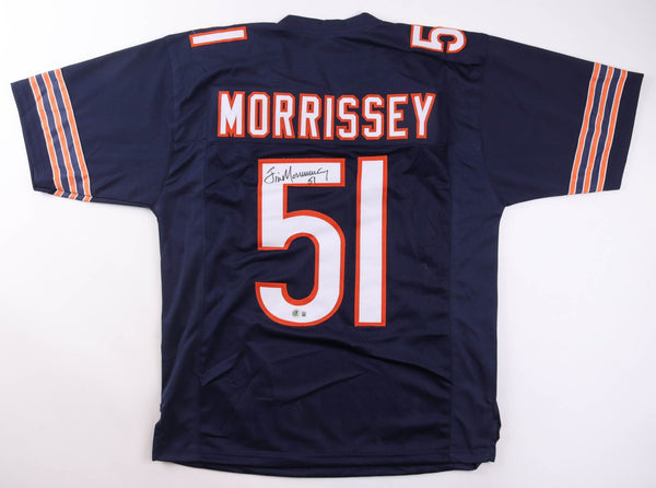 Jim Morrissey Signed Chicago Bears Jersey / Super Bowl XX Linebacker /Beckett