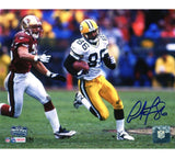 Antonio Freeman Signed Green Bay Packers Unframed 8x10 Running in the SB Photo