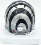 Boomer Esiason Autographed Bengals Flash Speed Mini Helmet Beckett WZ53641