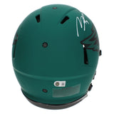 Makai Lemon Autographed Philadelphia Eagles RAVE Speed Authentic Helmet Beckett