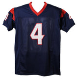 Deshaun Watson Autographed/Signed Pro Style XL Blue Jersey JSA 22314