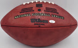 Matt Hasselbeck Autographed NFL Leather Game Football Go Hawks! MCS Holo 87151