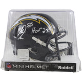 Antonio Gates Autographed San Diego Chargers TB Mini Helmet HOF Beckett 50261