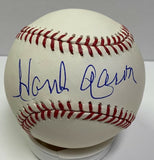 Braves HENRY HANK AARON Signed Official MLB Baseball AUTO #1 - Brewers - JSA
