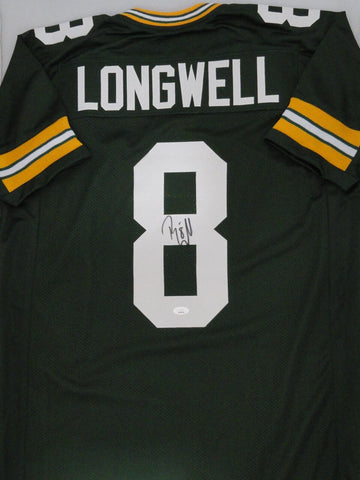 Packers Kicker RYAN LONGWELL Signed Custom Replica Green Jersey AUTO - JSA
