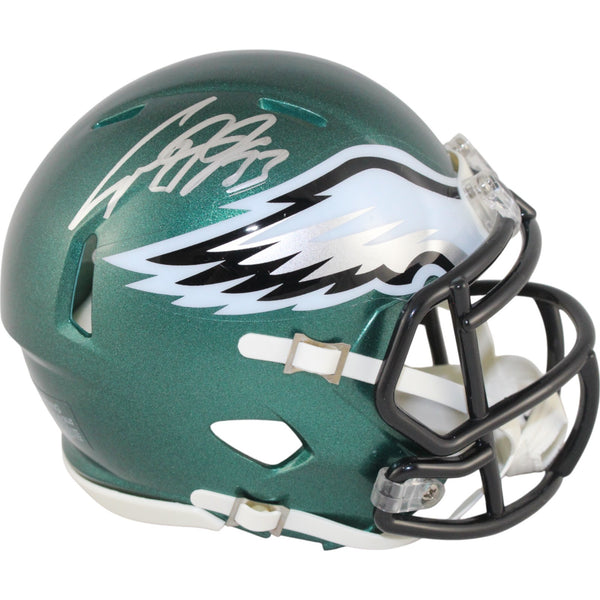 Cooper DeJean Autographed Philadelphia Eagles Speed Mini Helmet Fanatics 49870