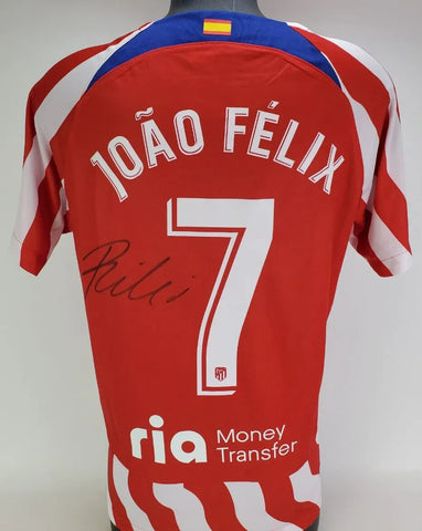 Joao Felix Signed Atletico Madrid Nike Soccer Jersey (PIA Holo) Striker