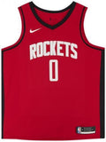 FRMD Jalen Green Houston Rockets Signed Red Nike 2021-22 Icon Swingman Jersey