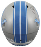 Lions David Montgomery Signed 2024 Full Size Speed Rep Helmet BAS Witnessed