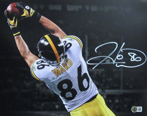 Hines Ward HOF Signed/Inscribed 11x14 Photo Pittsburgh Steelers JSA 195313