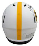 Joe Greene HOF Steelers Signed/Inscr Full Size Lunar Authentic Helmet JSA 163709