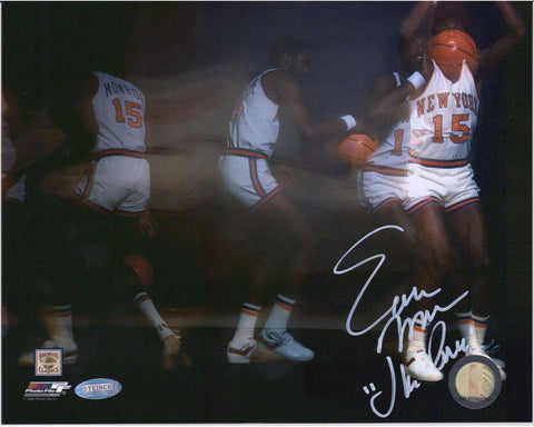 Earl Monroe New York Knicks 8" x 10" Exposure Photo & "The Pearl" Insc