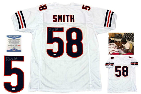 Roquan Smith Autographed SIGNED Jersey - White - Beckett Authentic