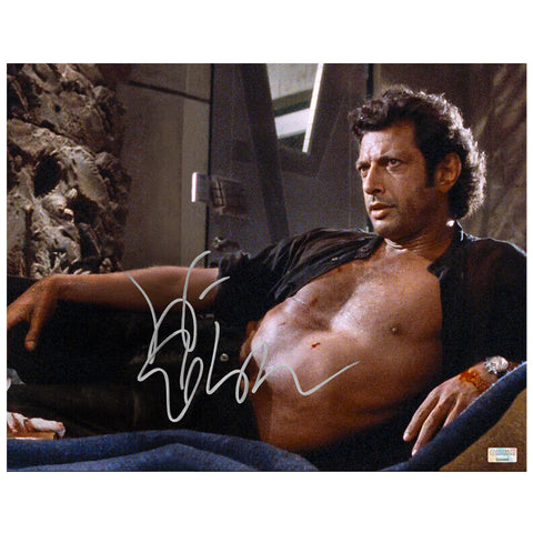 Jeff Goldblum Autographed Jurassic Park Classic Dr. Ian Malcolm 11x14 Photo