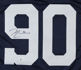 Demarcus Lawrence Signed Dallas Cowboys Jersey (Beckett COA) All Pro Def. End