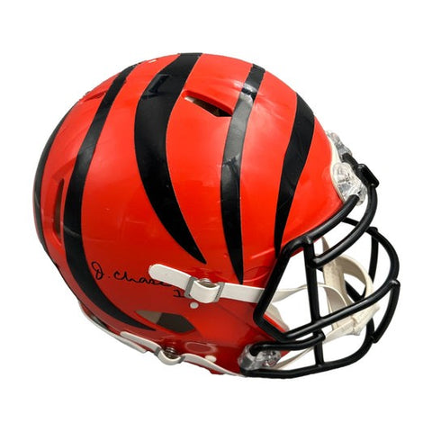 Ja'Marr Chase Autographed Cincinnati Bengals Full Size Authentic Helmet - COA