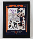 Autographed Walter Payton Chicago Bears 16x20 Deluxe Framed Photo PSA/DNA