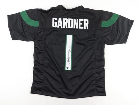 Ahmad "Sauce" Gardner Signed New York Jets Jersey (Beckett) #4 Overall Pk 2022