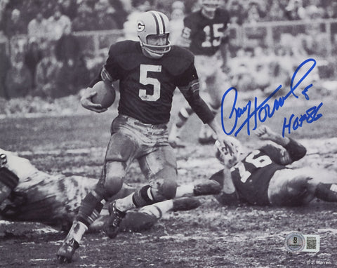 Packers Paul Hornung HOF 86 Authentic Signed 8x10 Horizontal Photo BAS #BV03219