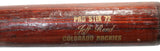 Jeff Reed Colorado Rockies Game Used Maple Stix Baseball Bat 57268
