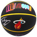 Shaquille O'Neal Autographed 75th Anniversary City Basketball Heat Beckett