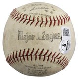 1973 Braves Niekro, Evans & Johnny Bench Signed Major League Baseball BAS LOA